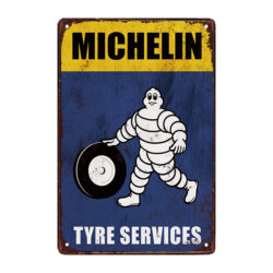 targa metallica michelin