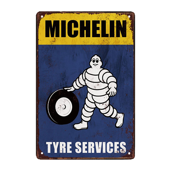 targa metallica michelin targa metallica michelin
