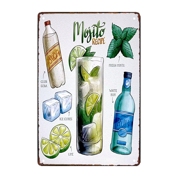 ricetta mojito con piastra di metallo ricetta mojito con piastra di metallo