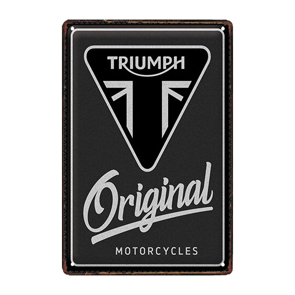 piastra metallica per motocicletta triumph piastra metallica per motocicletta triumph