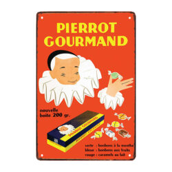 piatto metallico pierrot gourmand