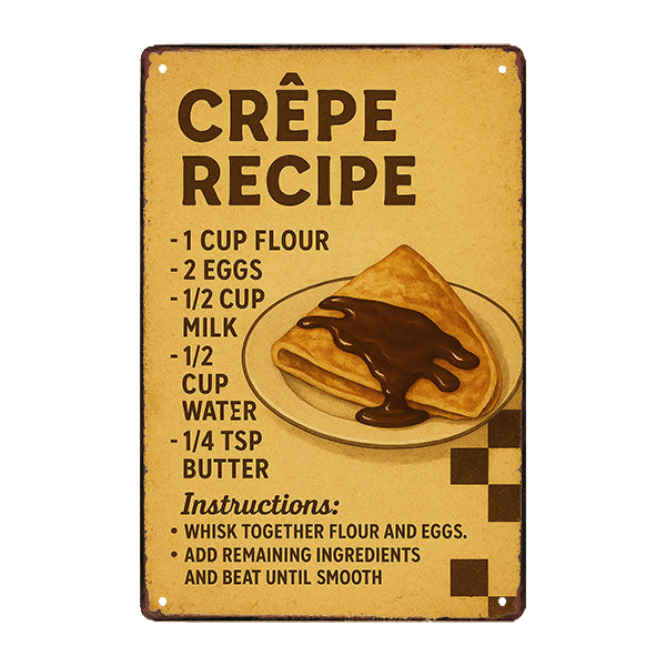ricetta per crepe con piastra metallica ricetta per crepe con piastra metallica