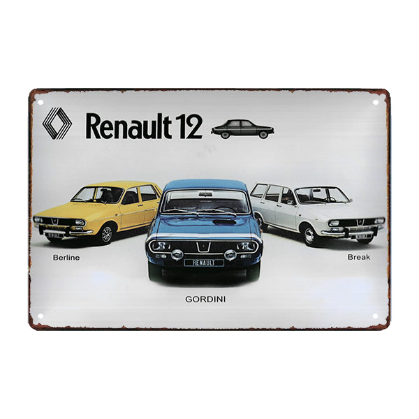 targa metallica renault 12 targa metallica renault 12