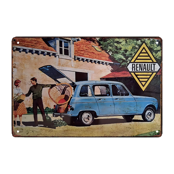 targa metallica renault 4l targa metallica renault 4l