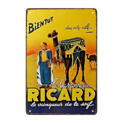 piastra metallica roulotte ricard