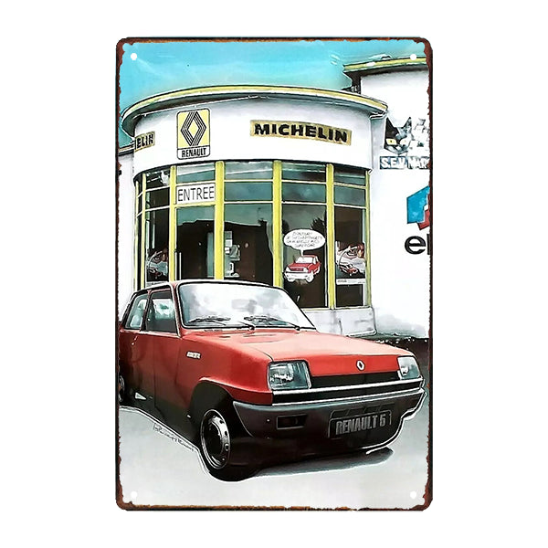 targa metallica renault 5 targa metallica renault 5