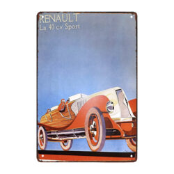 targa metallica renault sport