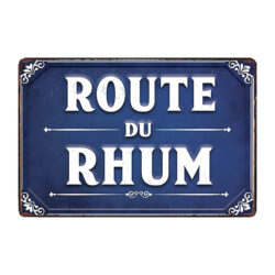 piastra metallica strada del rhum