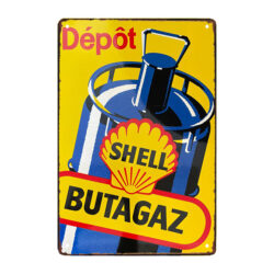 piastra in butazone con guscio metallico