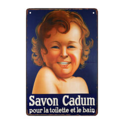lastra di sapone metallico cadum